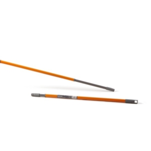 Manico telescopico in metallo 130 cm Export Perfetto - Attacco a vite italiana-0