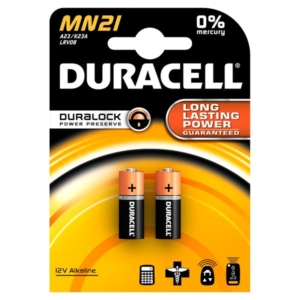 Pile Duracell Specialistiche - cilindrica 12 volt - MN21/MN21BL2 (conf.2)-0