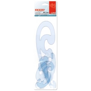 Set curvilinee Arda - Grigio Trasparente - 29012 (conf.3)-0