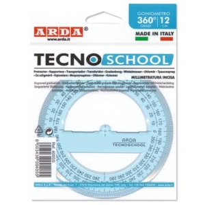 Linea Tecnoschool Arda - Goniometro 360° - 360° 12 cm-0