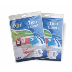 Etichette Bianche scrivibili a mano Export Tico - 48x28 mm - 12 et/ff - E-4828 (conf.10 fogli)-0