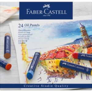 Oil Pastel Creative Studio Faber Castell - Assortito - 127024 (conf.24)-0