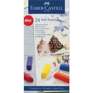 Creta Soft Pastel Creative Studio Faber Castell - Assortito - 128224 (conf.24)-0