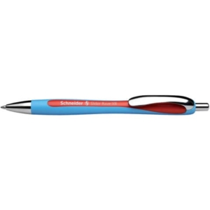 Penna a sfera a scatto rossa Slider Rave Schneider - 1,4 mm - P132502-0
