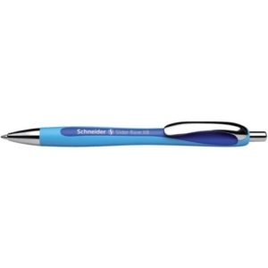 Penna a sfera a scatto Blu Slider Rave Schneider - 1,4 mm - P132503-0