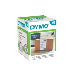 Etichette per Dymo LabelWriter - permanenti - 104x159 mm - Bianco - S0904980 (Rotolo da 220 etichette)-0