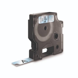 Nastro per etichettatrici Dymo D1 - 12 mm x 7 m - Nero/Trasparente - S0720500-0