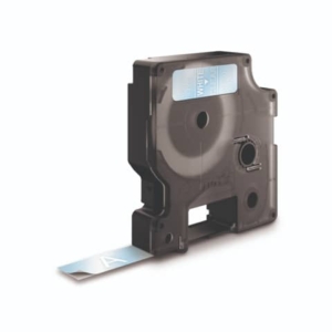 Nastro per etichettatrici Dymo D1 - 12 mm x 7 m - Bianco/Trasparente-0