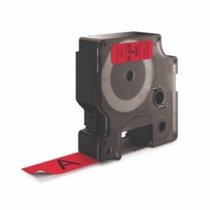 Nastro per etichettatrici Dymo D1 - 19 mm x 7 m - Nero/Rosso - S0720870-0