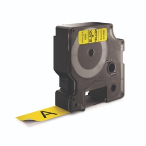 Nastro per etichettatrici Dymo D1 - 19 mm x 7 m - Nero/Giallo - S0720880-0