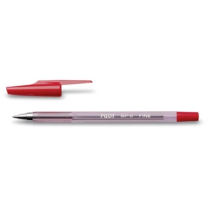 Penne a sfera BP-S Pilot - Rosso - 0,7 mm (conf.12)-0