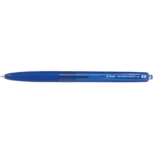 Penna a sfera a scatto Super Grip G Pilot - 0,7 mm - blu-0