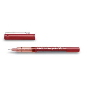 Roller V 7 Pilot - Rosso - ad ago 0,7 mm - 011712-0