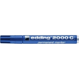 Pennarello indelebile Blu Edding 2000 - tonda - 1,5-3 mm-0