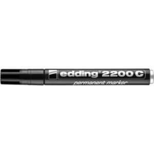 Pennarello indelebile Nero Edding 2200C - a scalpello - 1-5 mm-0