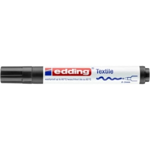 Pennarello per tessuti Nero - Edding 4500 - tonda - 2-3 mm-0
