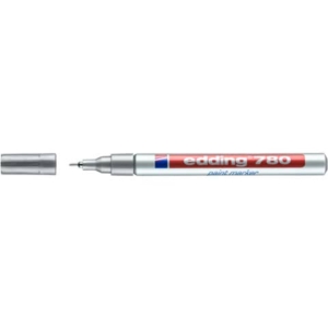 Pennarello indelebile Argento Edding 780-0