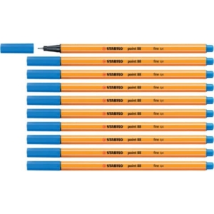 Fineliner Point 88 Stabilo - Blu oltremare - 0,4 mm (conf.10)-0