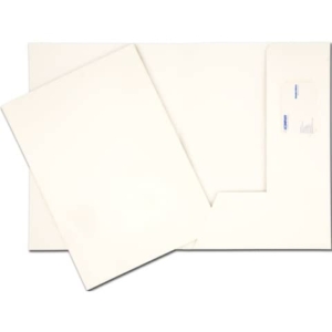 Cartelline cartoncino - 4company - bindakote - 250 g/m² - 32x24 cm - Bianco (conf.10)-0