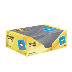 Foglietti Post-It® Notes Giallo Canary™ Value Pack - 76x127 mm - Giallo Canary - 655Cy-Vp20 (Conf.20)-0