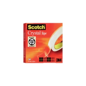 Nastro Crystal superTrasparente Scotch® 600 - 19 mm x 66 m-0