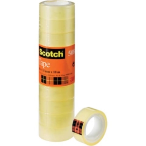 Nastro nastro adesivo Trasparente Scotch® 508 - 15 mm x 10 m (conf.10)-0