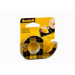 Chiocciola ricaricabile nastro biadesivo Trasparente Scotch® 665 - 12 mm x 6,3 m - 665-136D-0