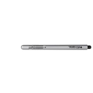 Penne a punta sintetica Tratto Clip 0,8 mm - Nero (conf.12)-0