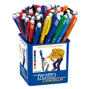 Penne a sfera cancellabile Tratto Cancellik - assortito - 1 mm - 826500 (conf.50)-0
