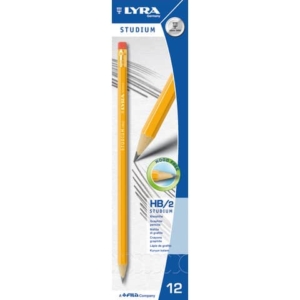 Lapis HB - Matita Lapis Lyra Studium Fila con gommino (conf.12)-0