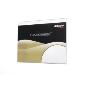 Portastampati da parete Deflecto - A4 orizzontale - 30x23,5 cm - 46901-0