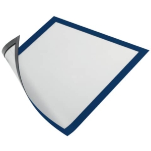 Cornice magnetica Durable - A4 - 25x0,45x32,5 cm - porta avvisi - Blu (conf.5)-0