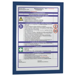 Magaframe Durable - A4 - Blu - 4872-07 (conf.2)-0