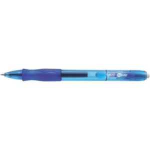 Penne a sfera a scatto Velocity Gel Bic - Blu - 0,7 mm (conf.12)-0