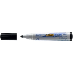 Pennarelli per lavagne Bianche VELLEDA® 1701 Bic - Nero - 1,5 mm (conf.12)-0