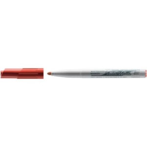 Pennarelli per lavagne Bianche Bic Velleda 1741 - Rossi - tonda - 1,4 mm (conf.12)-0