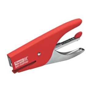 Cucitrice a pinza Supreme S51 Soft Grip Rapid - Rosso - 10538747-0
