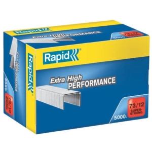 Punti per alti spessori Rapid - Punti metallici 73/12 - 24890800 (conf.5000)-0