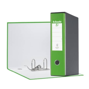 Registratore Esselte Eurofile - protocollo - Dorso 8 cm - 23x33 cm - Verde VIVIDA - 390755940-0