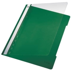 Esselte Cartelline ad aghi - PVC - A4 - Verde (conf.5)-0