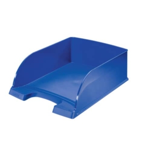 Portacorrispondenza Leitz Plus Jumbo - Blu fiordaliso - 52330035 (conf.4)-0