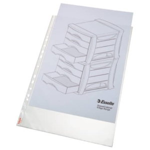Buste a foratura universale Esselte A3 - Copy Safe Office - 30x42 cm - goffrata antiriflesso (conf.50)-0