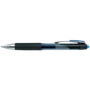 Penna a sfera gel Signo a scatto Uni-Ball - Blu - 0,7 mm - Punta M - UM207 B-0