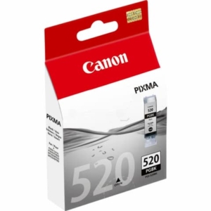 Cartuccia Originale Canon 2932B001 ink pigmentato Chromalife 100+ PGI-520 BK Nero-0