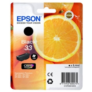 Originale Epson C13T33314010 Cartuccia ink pigmentato blister RS Claria Premium T33/ARANCIA - 6.4 ml-0