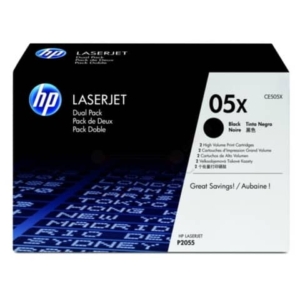 Originale HP CE505XD conf.2 Toner alta capacità 05X Nero-0