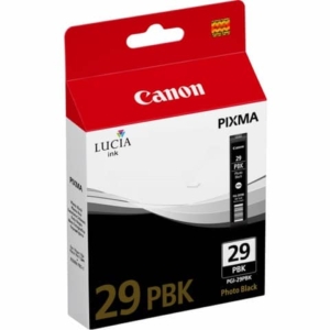 Cartuccia Originale Canon 4869B001 Chromalife 100 PGI-29 PBK Nero foto-0