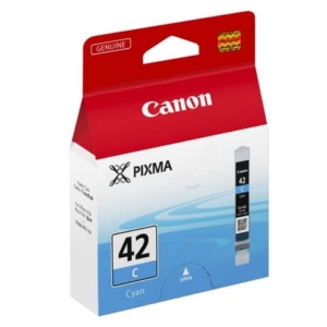 Cartuccia Originale Canon 6385B001 Chromalife 100+ CLI-42 C Ciano-0