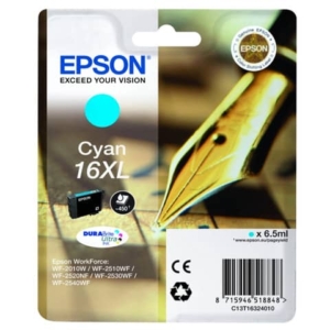 Cartuccia Originale Epson C13T16324010 Ink-jet alta capacità DURABrite Ultra SERIE 16XL Ciano-0
