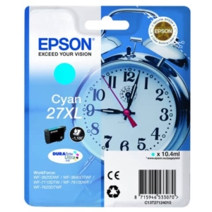Originale Epson C13T27124010 Cartuccia Ink-jet 27XL ml. 10,4 Ciano-0